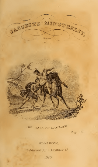 Jacobite Minstrelsy 1829 title page