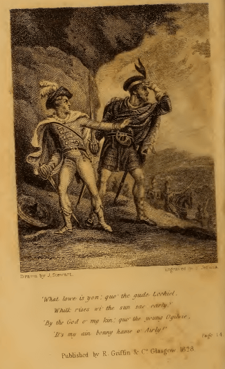 Jacobite Minstrelsy 1829 frontispiece