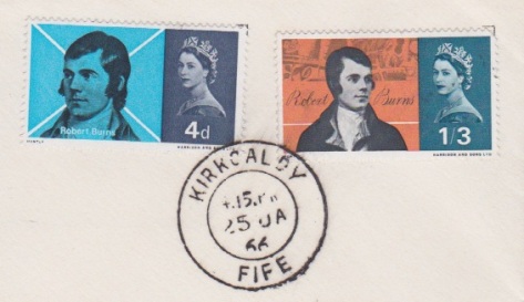 Burns Stamps 1966